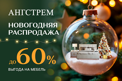 Новогодняя распродажа до 60%!
